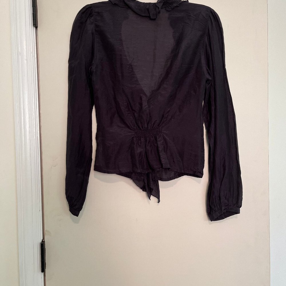 Zara Ruffle blouse/shrug - Picture 2 of 5